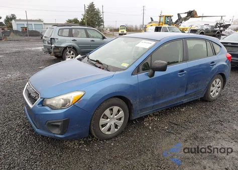 2014 Subaru Impreza 2.0I from USA, damaged, VIN JF1GPAA63E9227792